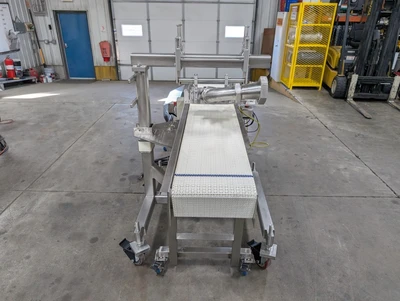 Vemag Portable Pneumatic Sheeting Head with KLEENLine Conveyor