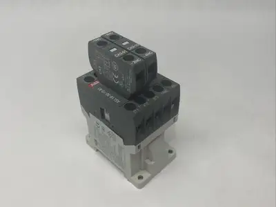 Used ABB Contactor 1SBL123001R8110 w/ Aux. Blocks BROKEN CASING PLC Contactors Michigan US | Maverick Industrial Sales #1392674