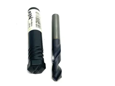 USED GUHRING DRILL, 3/8, STUB, TYPE N, CARBIDE, NANO-FIREX 2463-9,520
