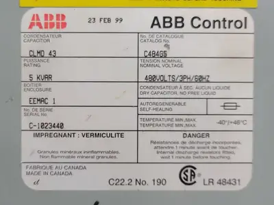 USED 1999 ABB C484G5