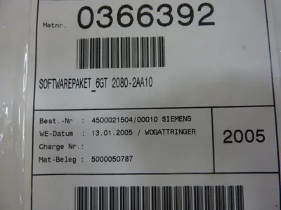 NEW SIEMENS 6GT2080-2AA10