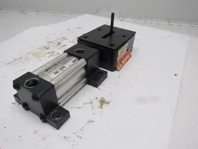 Steel Master Transfer Gate Positive Stop Shot Pin W/Air Cylinder