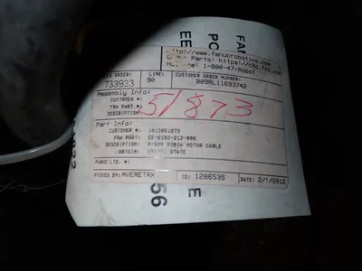 Used FANUC EE6102212006 Robot Parts Ohio US | HGR 24 #1132119