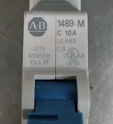 Allen Bradley 1489-M1C100/D Miniature Circuit Breaker Loc4E17