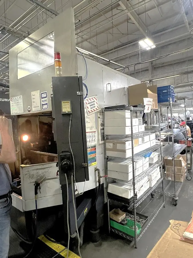 Used 2003 ENSHU S-400 VERTICAL MACHINING CENTER WITH 2 PALLET CHANGER Vertical Machining Centers Florida US | ABL Technology LLC #1413070