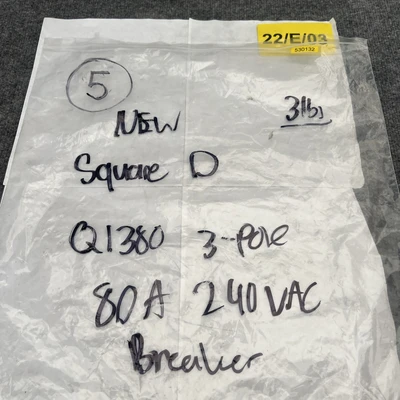 New | in-Stock Square D Q1380 Circuit Breakers California US | Davliegogo LLC #1707086