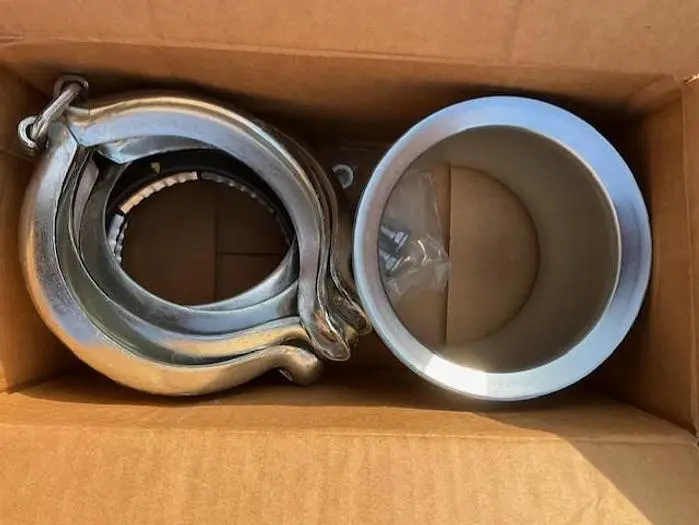 Waukesha Coupling and 4.5" OD Tube PN 169847D