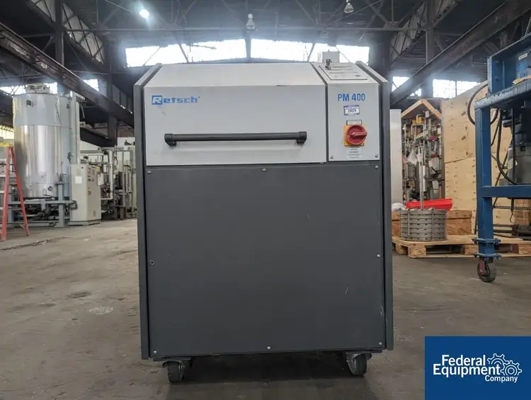 Used Retsch Retsch Ball Mill, Model PM400 Ball & Pebble Mills Ohio US | Federal Equipment Company #128721
