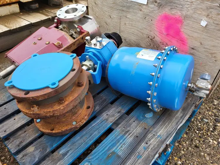 Used JAMESBURY QPX5C/M Electric Motor Driven Actuators British Columbia CA | Lenmark #255329