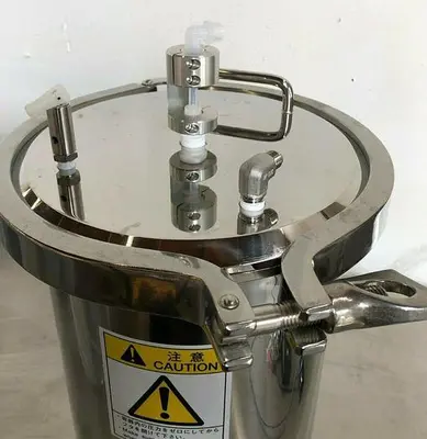 CHEMICAL BOTTLE STAINLESS STEEL TA201