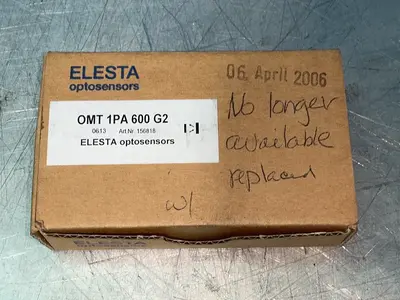 Used ELESTA OMT 1PA 600 G2 Photoelectric Sensors Ohio US | HGR 24 #1286800