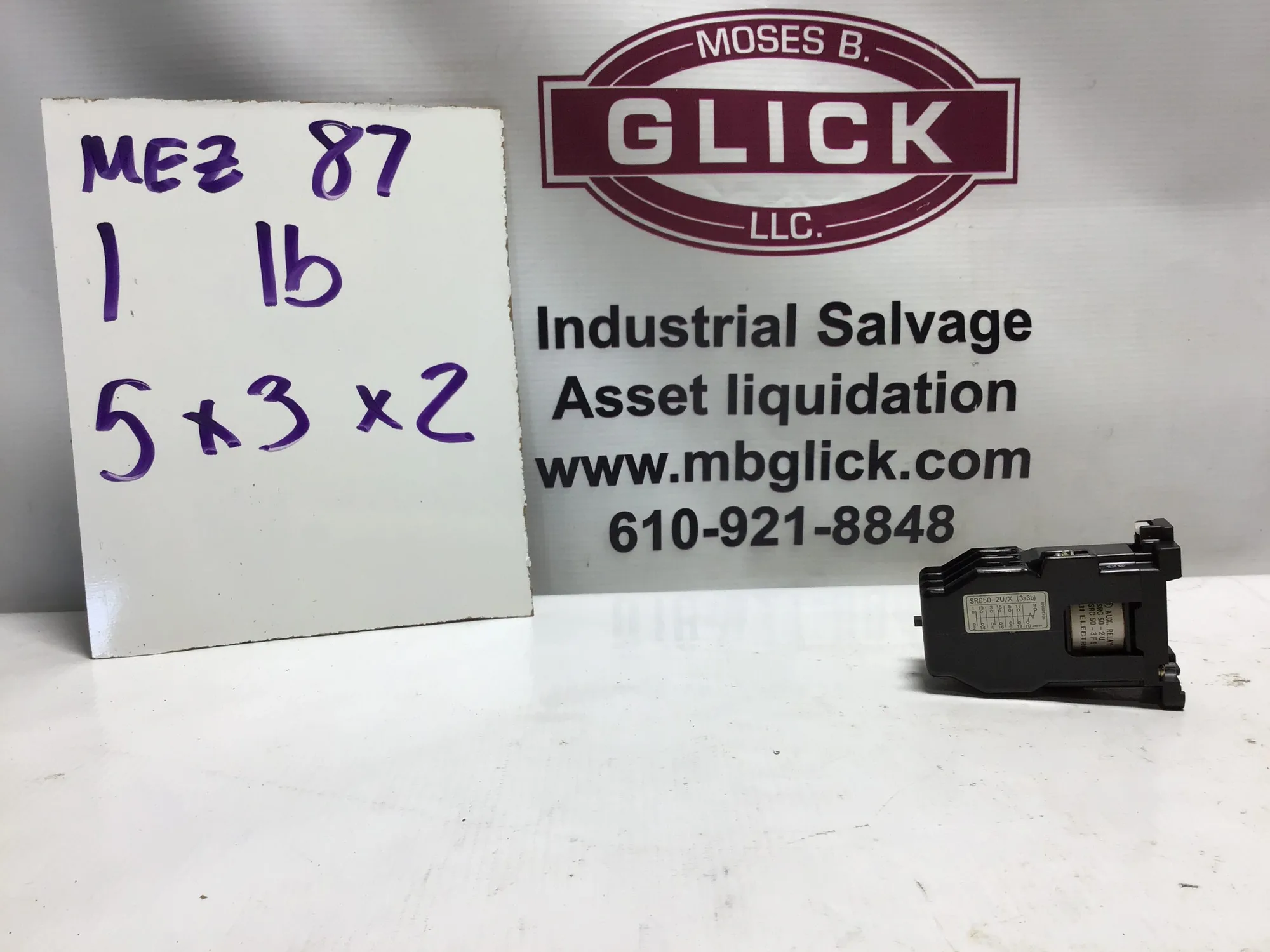 Fuji SRC50-2u/x (3a3b) Auxiliary Relay Coil 200v/200-220v 50/60hz