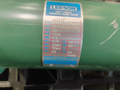 LEESON CM34D17NC2A D.C. MOTOR | ESS Industrial Equipment Sales (4)