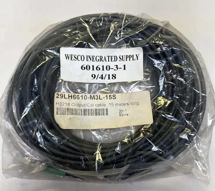 New | in-Stock WESCO 29LH6610-M3L-15S Miscellaneous Equipment (Electrical & Power) Ohio US | Surplus Asset Holdings #1237928