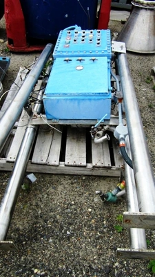 Sanborn 48 x 24 pressurized perforate basket centrifuge, SS.