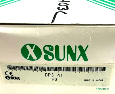 NEW SUNX DP3-41 DIGITAL PRESSURE SENSOR DP341