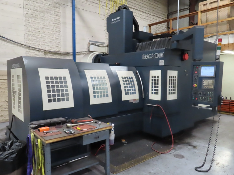 Used 2006 JOHNFORD CNC DMC-2100H Gantry Machining Centers (incld. Bridge & Double Column) Minnesota US | Machinesused.com #1410939