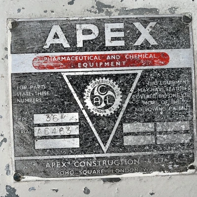 Apex Polishing Pan 910 Mm Diam