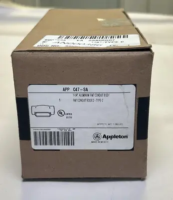 New | in-Stock APPLETON C47 Miscellaneous Equipment (Electrical & Power) Ohio US | Surplus Asset Holdings #1209219