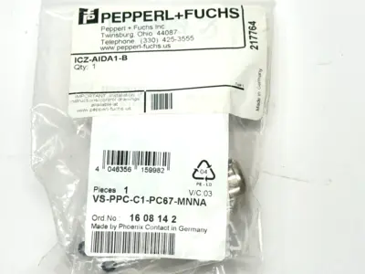 Used Pepperl+Fuchs ICZ-AIDA1-B Connector Accessories Michigan US | Maverick Industrial Sales #1495906