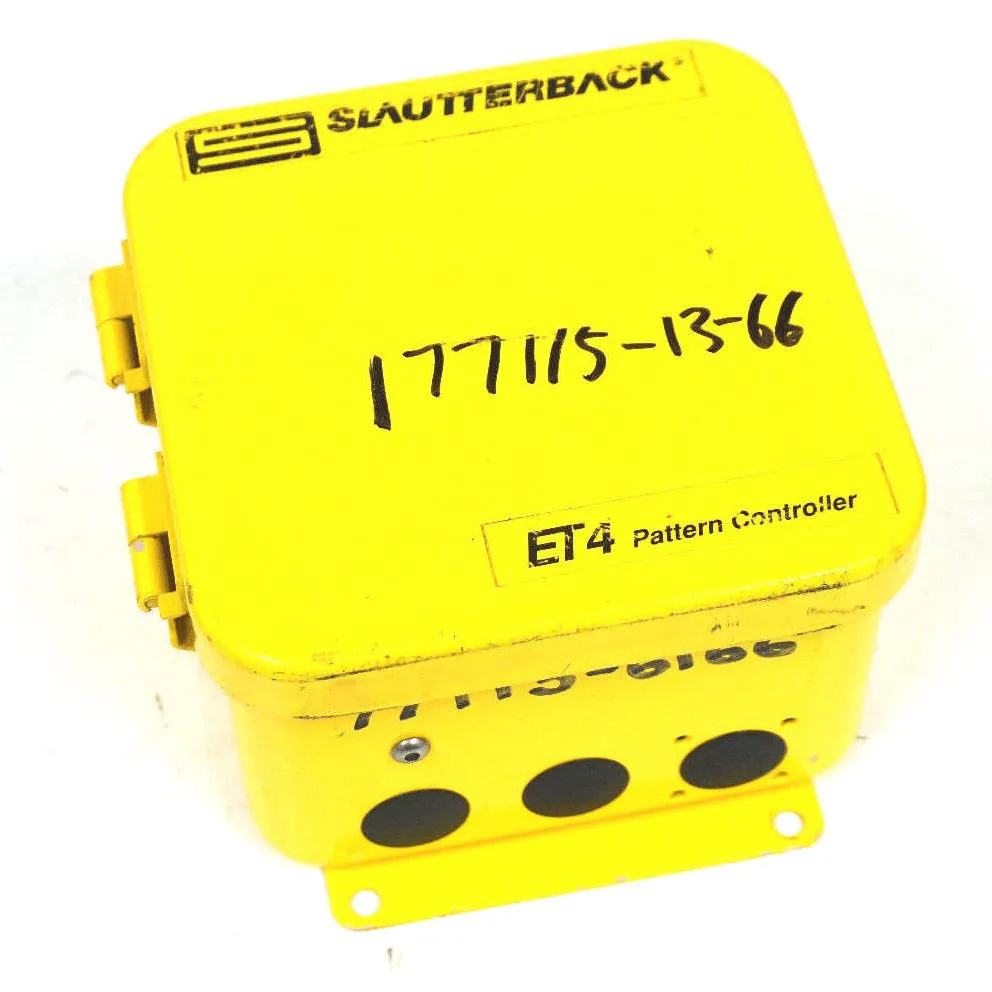 SLAUTTERBACK ET4 77115 PATTERN CONTROLLER ET4