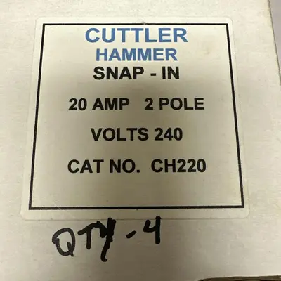 Used CUTLER-HAMMER CH220 Miscellaneous Equipment (Electrical & Power) Ohio US | Surplus Asset Holdings #1243515