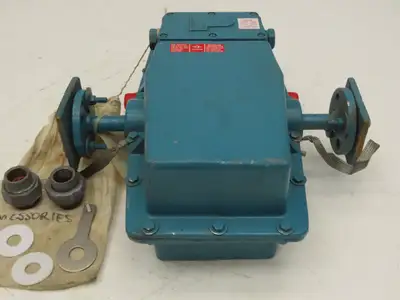 Fischer Porter 10D1419A Mag X Flow Meter 1/2" ANSI 120V 275PSI 1.6GPM Teflon