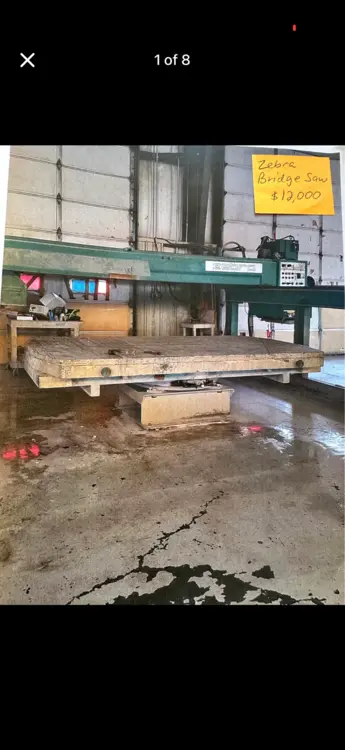 Used ZEBRA Sagatrice High Speed Circular Saws (non-ferrous) Michigan US | STONE EQUIPMENT WAREHOUSE #1348085