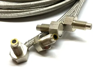 Fiber Optic Cable 3ft Length LOT OF 4 - Used