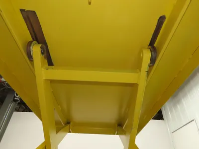 1000LB Scissor Lift Table 64" Travel 38x60" Gravity Roller Conveyor Top 3Ph