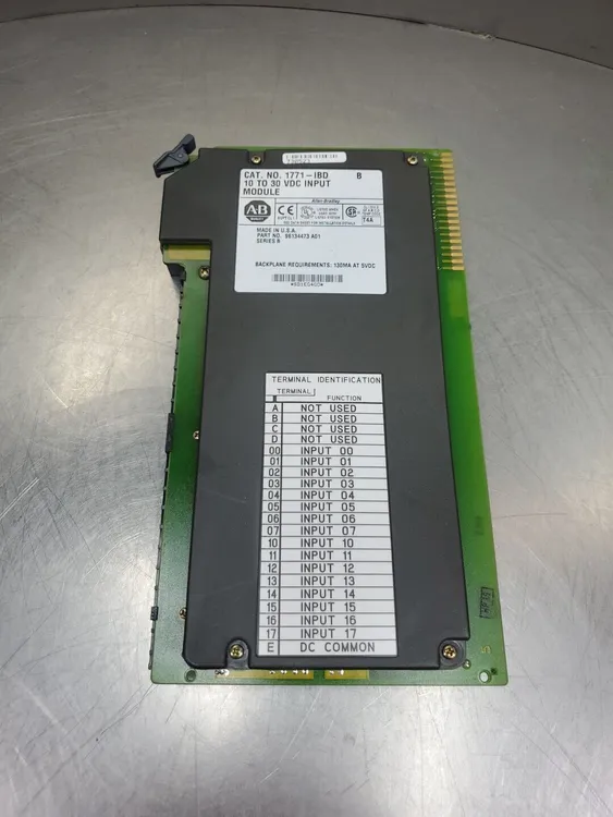 Used Allen-Bradley 1771-IBD PLC Input & Output | Palmetto Automation #1153658