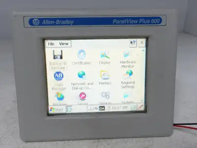 Allen Bradley 2711PC-T6C20D8 HMI PanelView Plus 600 6" Operator Touch Panel