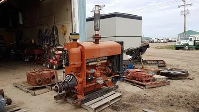 USED WAUKESHA 135GZ 6 CYLINDER NATURAL GAS ENGINE