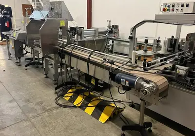 USED 2021 BELLATRX 1 GALLON PISTON FILLER AND PACKAGING LINE