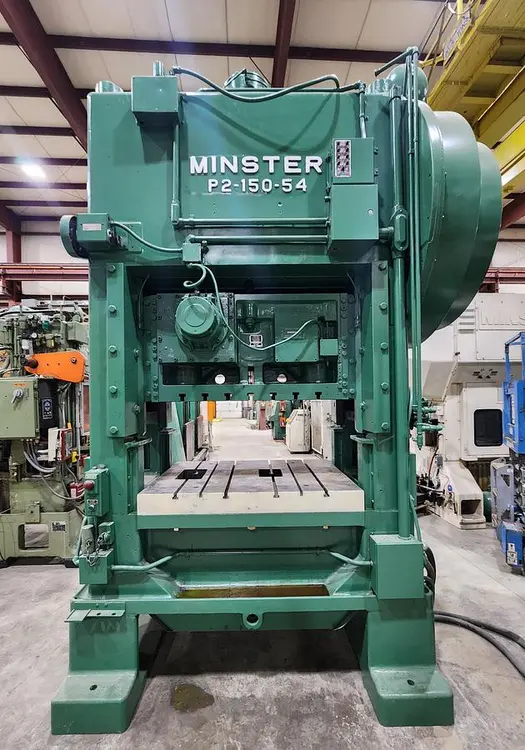 Used 1972 MINSTER P2-150-54 High Speed Production Presses Michigan US | Midwest Press and Automation #560233
