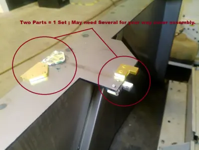 USED MachineStation Way Cover Glides