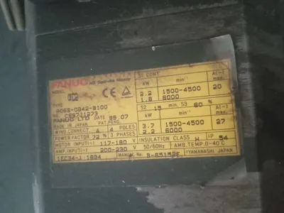 USED FANUC A06B-0842-B100