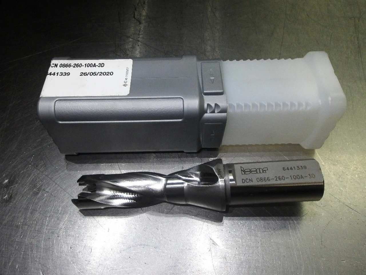 Iscar .866-.902" Coolant Thru Drill 1" Shank DCN 0866-260-100A-3D (LOC3058A)