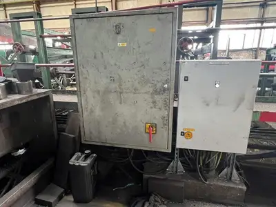 Used SAMUEL PLATT BRIGHT BAR DRAWING, STRAIGHTENING & SAWING LINE (14722) Draw Benches Connecticut US | Machinery International LLC #1557867