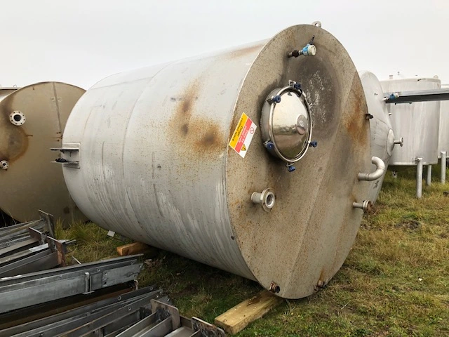 Used PONTIFEX 15,000 Litre Stainless Steel Tanks New Jersey US | Perry Equipment #120945