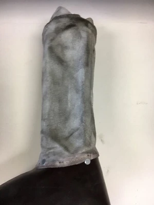 New Side Split Leather Boot Covers 15" Warranty! Fast Shipping!