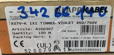 Used Lapp Kabel _UNKNOWN_ Cable & Wire South Carolina US | Palmetto Automation #1165963