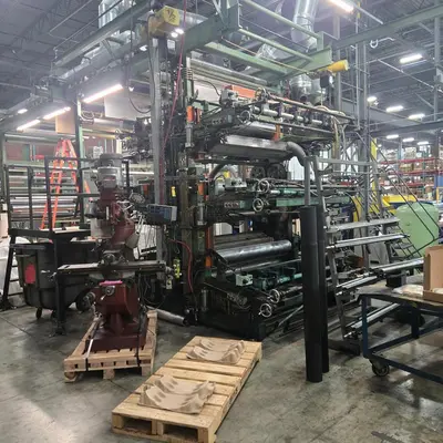WOLVERINE 6 color stack press Printing & Converting, Presses Stack Roll to Roll | Mark One Machinery (1)