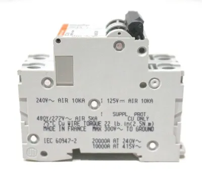 NEW SQUARE D MG24125 SUPPLEMENTARY PROTECTOR MULTI 9 C60