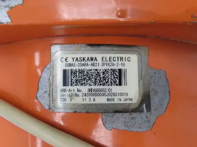 ABB Robotics SGMAS-20ARA-AB21 AC Servo Motor API Elmo 200V Type B 3HEA505952/01