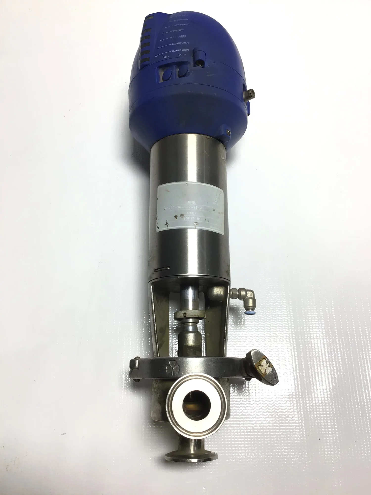 Alfa Laval SRC-GC-3A-1-7-20-J Valve With Alfa Laval Think Top Basic Digital