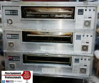 Middleby Marshall Triple Deck Conveyor Ovens
