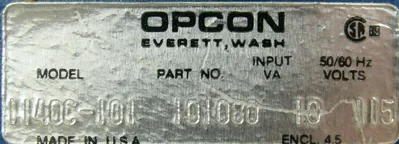 NEW OPCON 1140C-101 PHOTOEYE SENSOR 101080 1140C101
