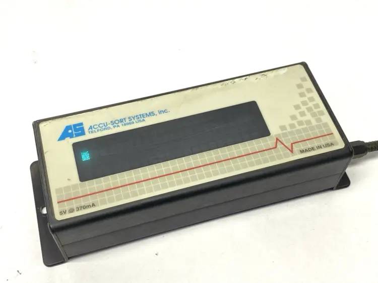 Used Accu-Sort Systems Character Remote External Display Unit Automation Control (HMI) Michigan US | Maverick Industrial Sales #1391584