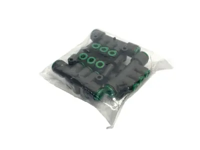 KRM11-06-10-6 | SMC  Fitting Manifold 10mm Tube O.D. 6mm Tube O.D. 5-PACK - New